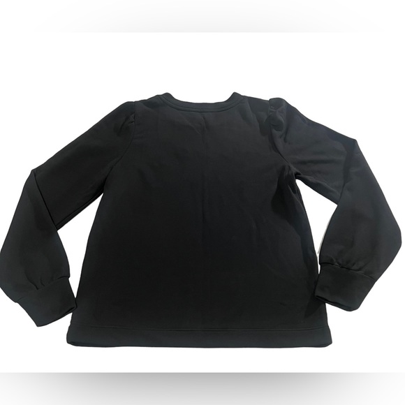 Loft Black Cheers Sweatshirt Long Sleeves Crew neck  Size M - Picture 9 of 12